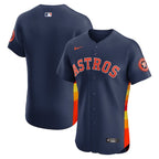 Houston Astros Nike Alternate 2 Elite Jersey - Navy/Orange