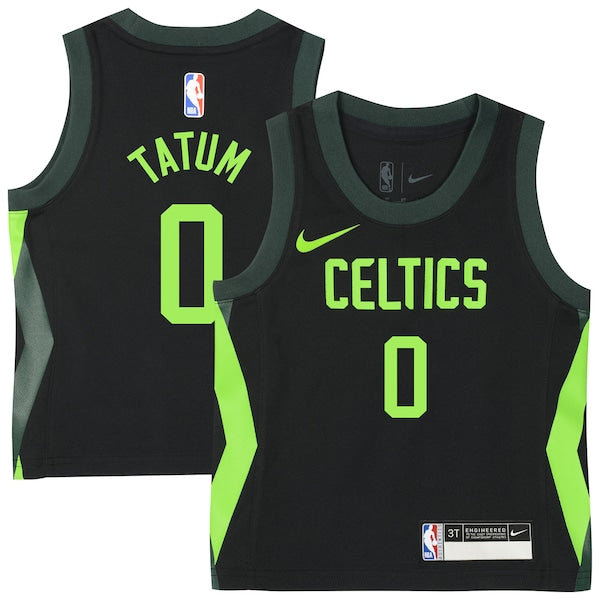 Jayson Tatum Boston Celtics Nike Preschool 2024/25 Swingman Player Jersey -  City Edition - Black