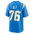 Joe Alt Los Angeles Chargers Nike 2024 NFL Draft First Round Pick Player Game Jersey - Powder Blue