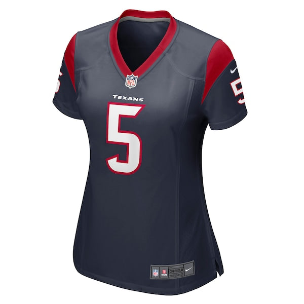 Jalen Pitre Houston Texans Nike Women's Game Player Jersey - Navy/White