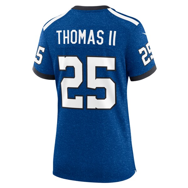 Rodney Thomas II Indianapolis Colts Nike Women's Indiana Nights Alternate Game Jersey - Royal/Royal