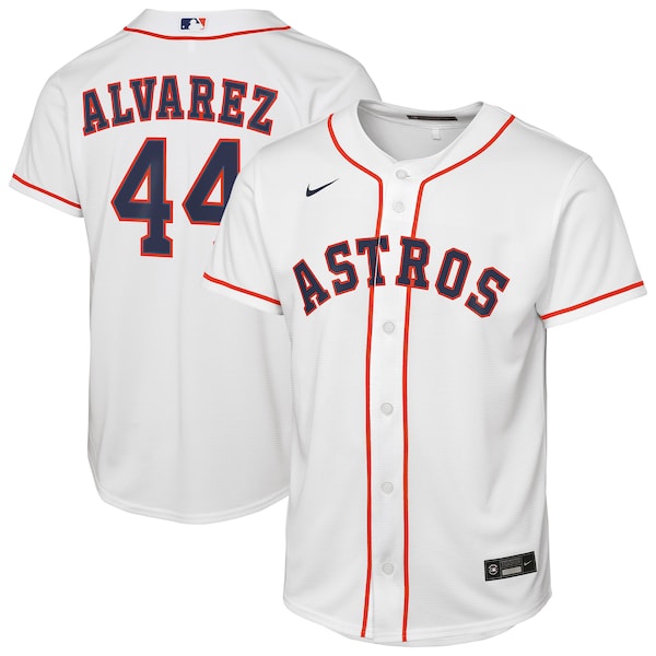 Yordan Alvarez Houston Astros Nike Youth Home Replica Jersey - White