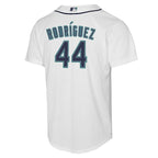 Julio Rodriguez Seattle Mariners Nike Youth Home Replica Player Jersey - White