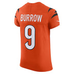 Joe Burrow Cincinnati Bengals Nike Vapor F.U.S.E. Elite Jersey - Orange