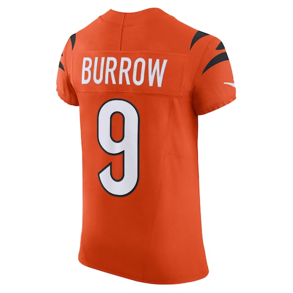 Joe Burrow Cincinnati Bengals Nike Vapor F.U.S.E. Elite Jersey - Orange