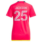 Aziel Jackson St. Louis City SC adidas Women's 2024 The Spirit Kit Replica Player Jersey - Red