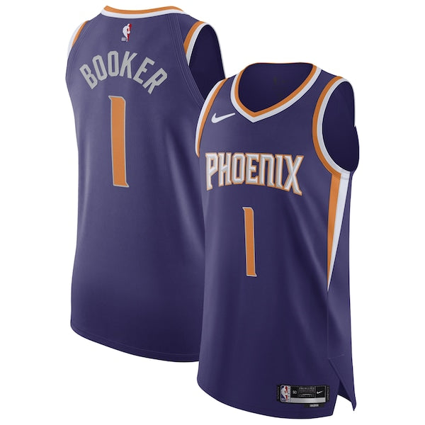 Devin Booker Phoenix Suns Nike Authentic Jersey - Association Edition - Purple