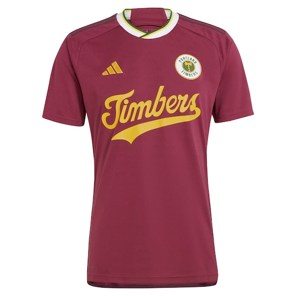 Portland Timbers adidas 2024 Archive Custom Replica Jersey - Red
