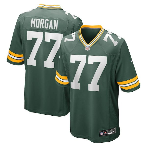 Jordan Morgan Green Bay Packers Nike 2024 NFL Draft First Round Pick Player Game Jersey - Green