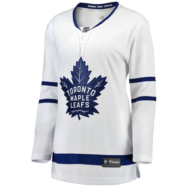 Toronto Maple Leafs  Women's Away Breakaway Jersey - White/Blue