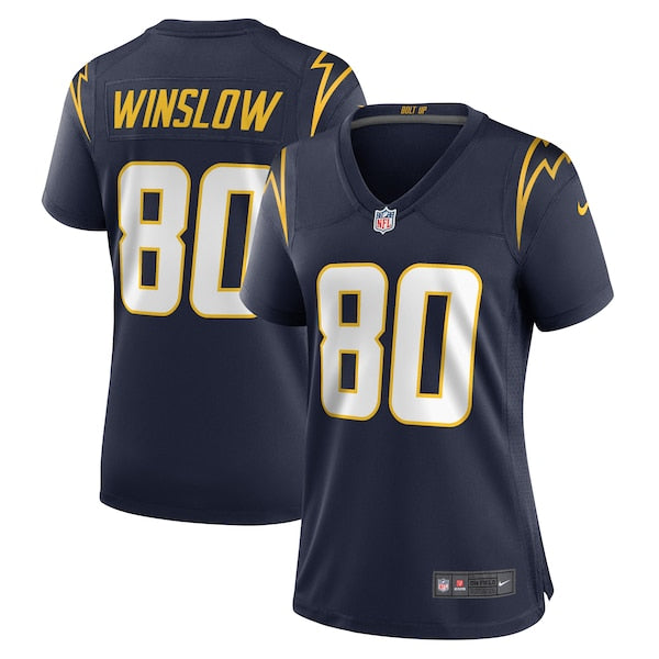 Kellen Winslow Los Angeles Chargers Nike Women's Retired Player Jersey - Navy/Powder Blue