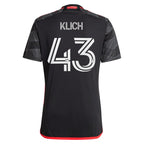 Mateusz Klich D.C. United adidas 2024 The Icon Kit Replica Player Jersey – Black