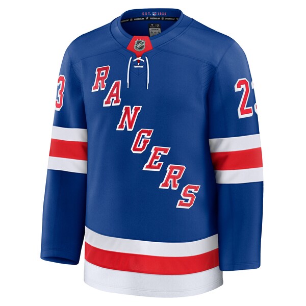 Adam Fox New York Rangers  Home Premium Jersey - Blue