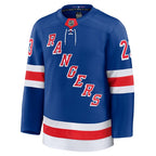 Adam Fox New York Rangers  Home Premium Jersey - Blue