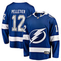 Jakob Pelletier Tampa Bay Lightning  Home Breakaway Jersey - Blue