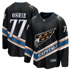 TJ Oshie Washington Capitals  Alternate 50th Anniversary Premier Breakaway Player Jersey - Black
