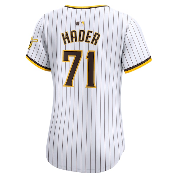 Josh Hader San Diego Padres Nike Women's  Home Limited Player Jersey - White