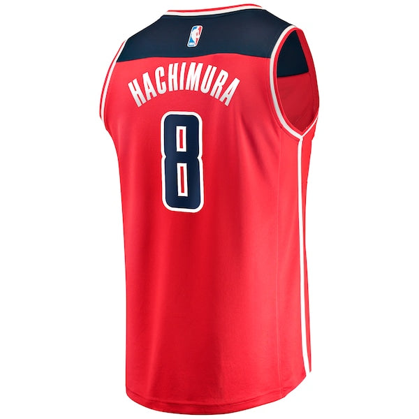 Rui Hachimura Washington Wizards  Replica Fast Break Jersey Red - Icon Edition