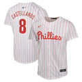Nick Castellanos Philadelphia Phillies Nike Youth Home Game Player Jersey - White