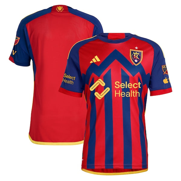 Real Salt Lake adidas 2024 Peak Utah Authentic Jersey - Red