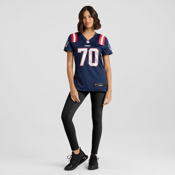 Caedan Wallace New England Patriots Nike Women's  Game Jersey -  Navy