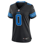Jahmyr Gibbs Detroit Lions Nike Women's 2nd Alternate Game Player Jersey - Black/Blue