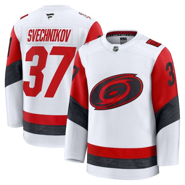 Andrei Svechnikov Carolina Hurricanes  Away Premium Jersey - White