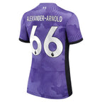 Trent Alexander-Arnold Liverpool Nike Women's 2023/24 Third Stadium Replica Player Jersey - Purple