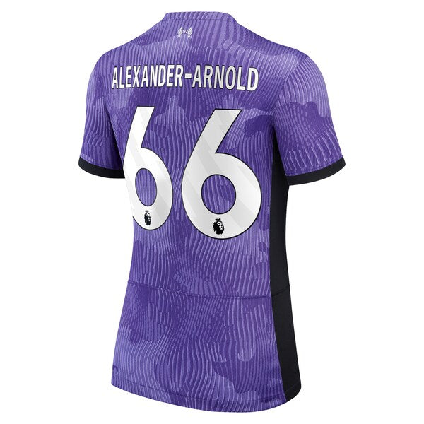 Trent Alexander-Arnold Liverpool Nike Women's 2023/24 Third Stadium Replica Player Jersey - Purple