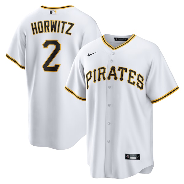 Spencer Horwitz Pittsburgh Pirates Nike Home Replica Jersey - White