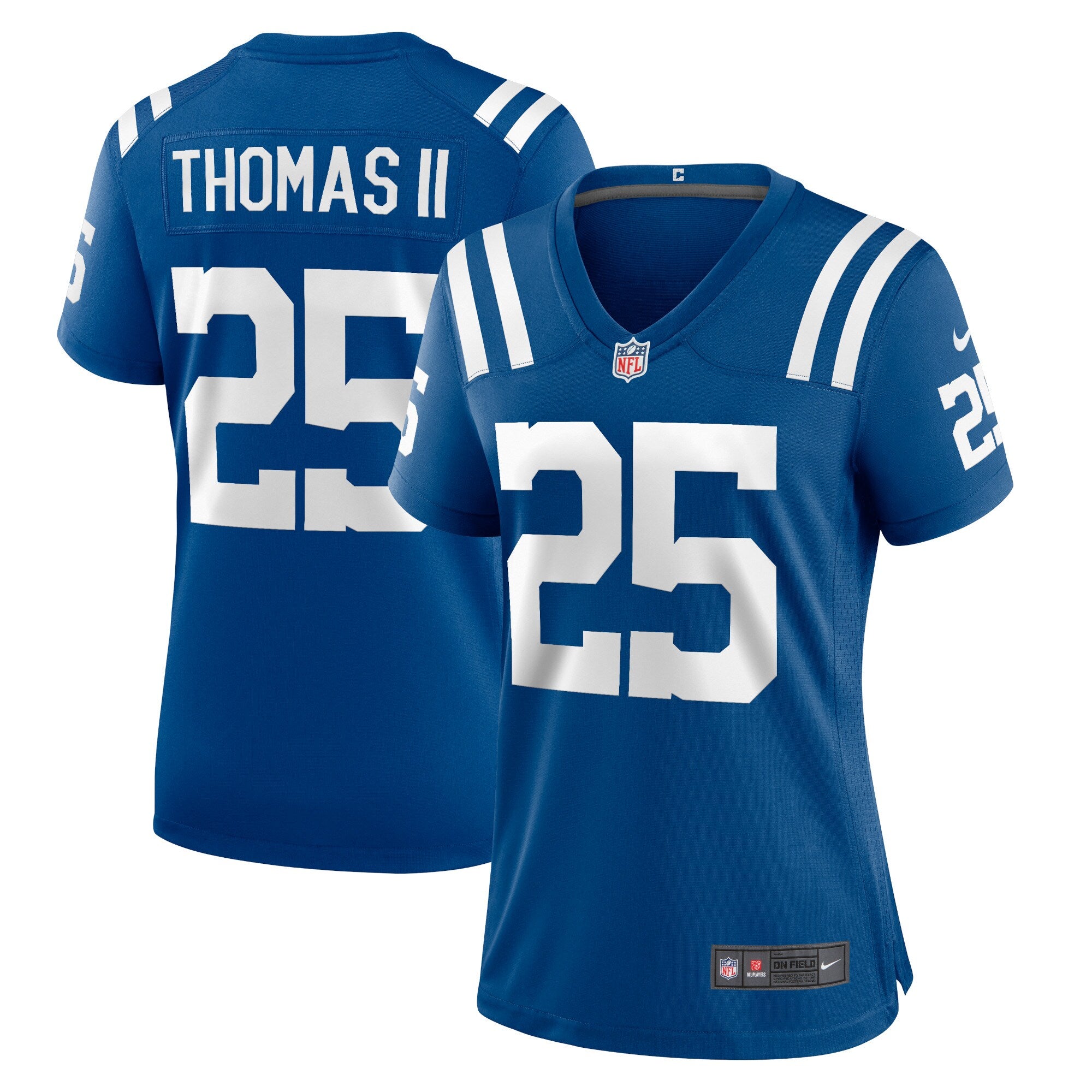 Rodney Thomas II Indianapolis Colts Nike Women's Indiana Nights Alternate Game Jersey - Royal/Royal
