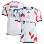 Xherdan Shaqiri Chicago Fire adidas 2024 A Kit For All Authentic Player Jersey – White