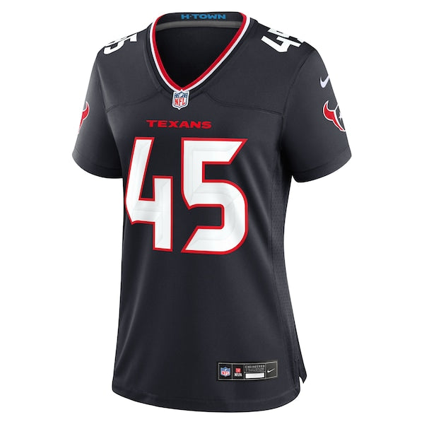 E.J. Speed Houston Texans Nike Women's Team Game Jersey -  Navy