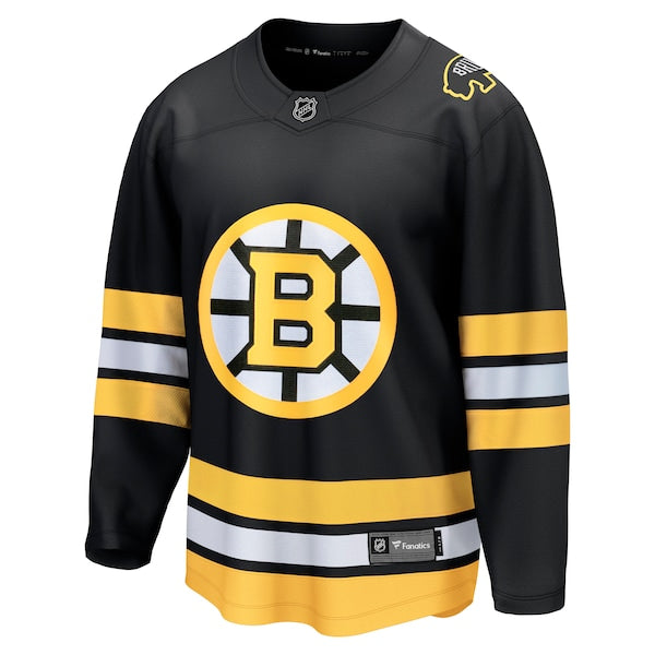 Boston Bruins  Anniversary Home Breakaway Jersey - Black