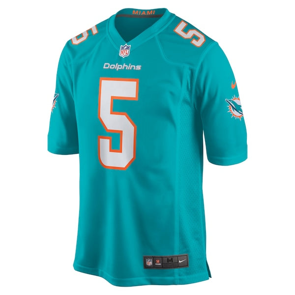 Jalen Ramsey Miami Dolphins Nike Team Color Game Jersey - Aqua Youth M