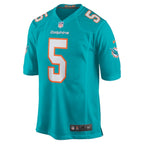Jalen Ramsey Miami Dolphins Nike Team Color Game Jersey - Aqua Youth M