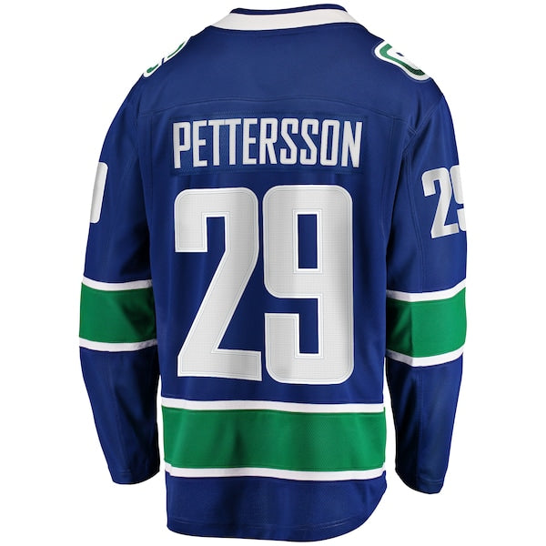 Marcus Pettersson Vancouver Canucks  Home Breakaway Jersey - Blue