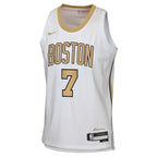 Jaylen Brown Boston Celtics Nike Youth 2025/26 City Edition Swingman Jersey - White