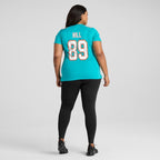 Julian Hill Miami Dolphins Nike Women's  Game Jersey -  Aqua