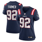 Joshua Farmer New England Patriots Nike Women's Team Game Jersey -  Navy