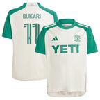 Osman Bukari Austin FC adidas Youth 2024 The Armadillo Kit Replica Player Jersey - Tan
