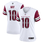 Tress Way Washington Commanders Nike Women's Game Jersey -  White