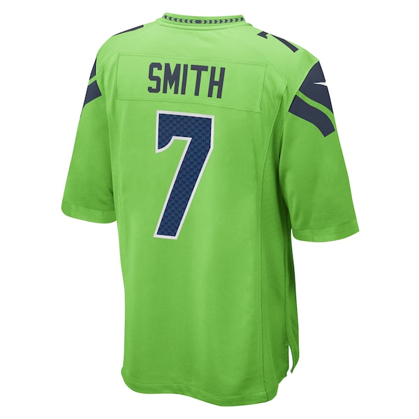 Geno Smith Seattle Seahawks Nike  Game Jersey - Neon Green