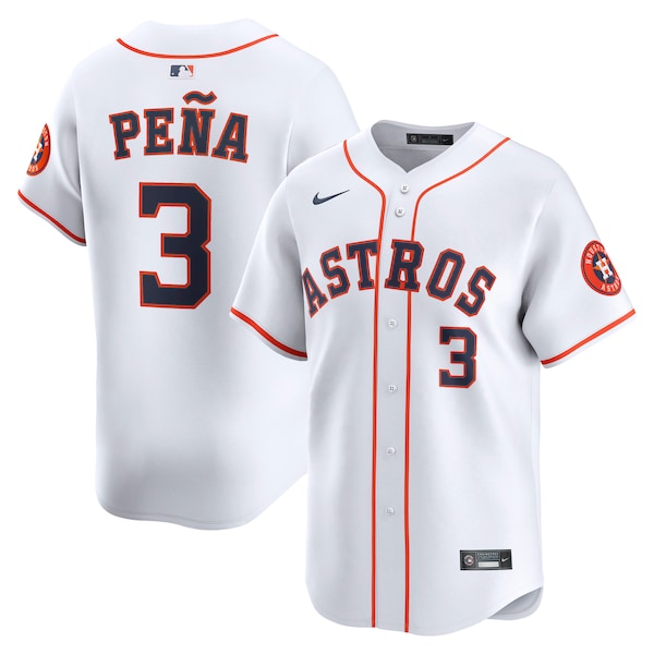 Jeremy Peña Houston Astros Nike Home Limited Player Jersey - White