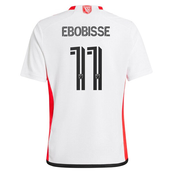 Jeremy Ebobisse San Jose Earthquakes adidas Youth 2024 The 50 Kit Replica Player Jersey - White