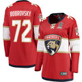 Sergei Bobrovsky Florida Panthers  Women's 2025 Stanley Cup Champions Breakaway Jersey - Red