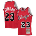 Youth Chicago Bulls Michael Jordan Red 1984/85 Hardwood Classics Authentic Jersey
