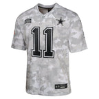 Micah Parsons Dallas Cowboys Nike Youth 2024 Salute to Service Game Jersey - Arctic Camo