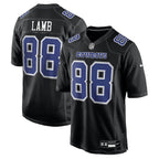 CeeDee Lamb Dallas Cowboys Nike Fashion Game Jersey - Carbon Black