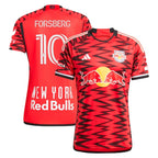 Emil Forsberg New York Red Bulls adidas 2024 Legacy Authentic Player Jersey – Red
